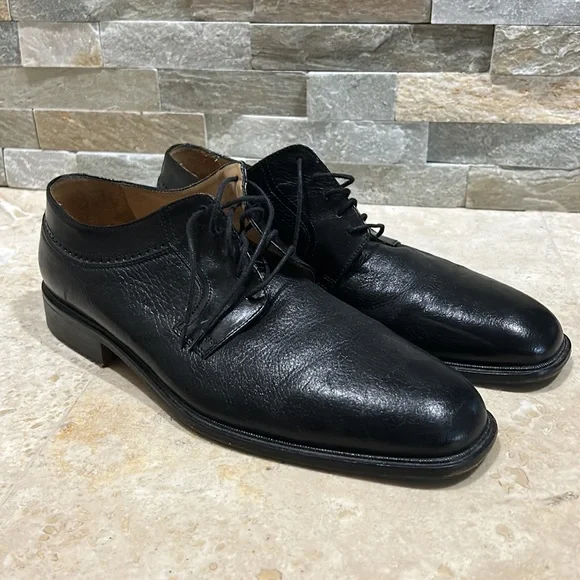 Johnston & Murphy men Oxford deerskin leather shoes, Style Cellini, 12 Johnston & Murphy Cellini Deerskin Leather Men main image 2
